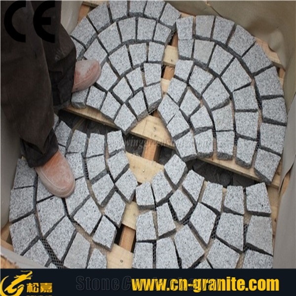 Cobble Stone for Garden,Landscape Cobble Stone,G603 Granite Cobble Stone,China Granite Cube Stone,Fan Shape Paving Stone ,Paving Stone on Net,Garden Stone,Cheap Cobble Stone,Natural Granite Cobbles,