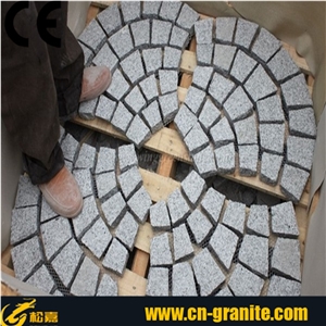 Cobble Stone for Garden,Landscape Cobble Stone,G603 Granite Cobble Stone,China Granite Cube Stone,Fan Shape Paving Stone ,Paving Stone on Net,Garden Stone,Cheap Cobble Stone,Natural Granite Cobbles,