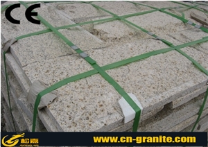 G350 China Yellow Granite Mushroom Stone, Chinese Yellow Natural Mushroom Stone