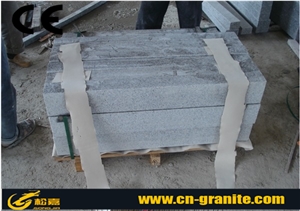 G603 Grey Granite Tombstone & Monument, Chinese Grey Granite Polished Western Style Cross Tombstone