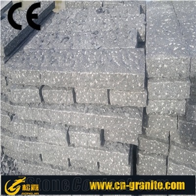 G654 Granite Kerbstone, China Dark Grey Granite Kerbstone,Road Stone,Side Stone, Sesame Grey Granite Kerbstone