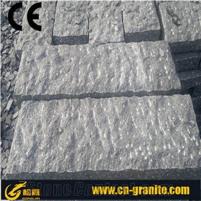 G654 Granite Kerbstone, China Dark Grey Granite Kerbstone,Road Stone,Side Stone, Sesame Grey Granite Kerbstone