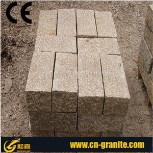 G682 Granite Kerbstone, China Yellow Granite Kerbstone, Road Stone, Side Stone, Rusty Granite Kerbstone