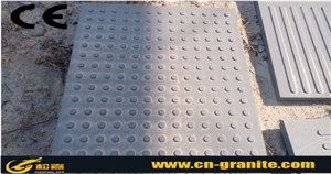 G684 China Fuding Black Basalt Blind Paver,Black Natural Stone Tactile Driveway Paving Stone Walkway Pavers