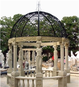 Garden Gazebo Look,Garden Statue Decoration,Garden Carved Statue Design,Garden Pattern