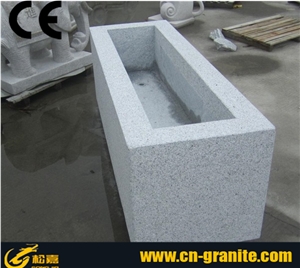 Grey Natural Stone Square Flower Pot,Grey Garden Flower Pot Concrete Flower Pot Molds