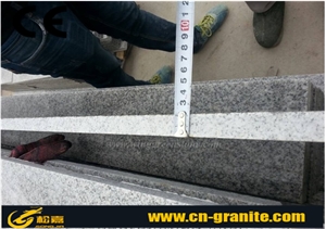Light Grey China Grey G603 Polished Windows Sills Sesame Grey China Stone Window Surround with Water Drip Line