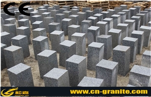 Light Grey Granite G603 Wall Stone,Bush Hammered Surface Corner Stone Fine Picked Stone Wall Cladding