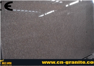 Polished Red China Granite Big Slabs for Vanity Countertops, Chinese Granite G611 Bathroom Vanity Tops