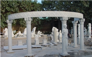 Sculpture and Handcrafts,Garden Gazebo Look,Garden Statue Decoration,Garden Carved Sculptured Design