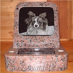 Western Style Headstone,Granite Tombstone,Granite Pet Monuments,Pet Tombstones,Tombstone Design,Customize Pet Tombstones.