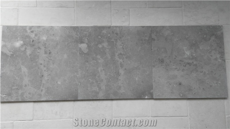 Grey Flower Limestone Tiles & Slabs, Flooring Tiles, Walling Tiles