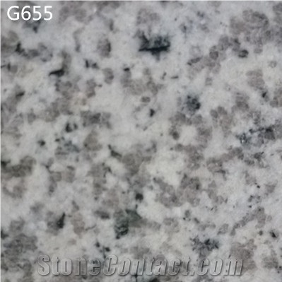 G655 Grey Granite Tiles & Slabs, China White Granite