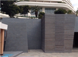 Moon Grey Limestone Facade, Grey Limestone Walling Tiles