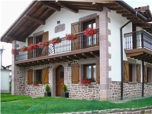 Red Sunset Sandstone Works, Building Tiles, Walling Tiles