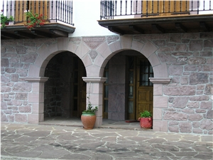 Red Sunset Sandstone Works, Building Tiles, Walling Tiles