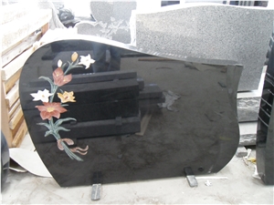 New Product Black Granite Monument Tombstone