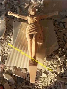 Natural Marble Statue, Brown Marble Statues, Human Handcraft & Marble Stone Sculpture Exterior Garden Decoration
