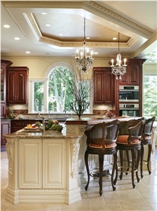 Cut to Size Quartz Stone for Bright Surface Kitchen Countertop Multifamily/Hospitality Projects