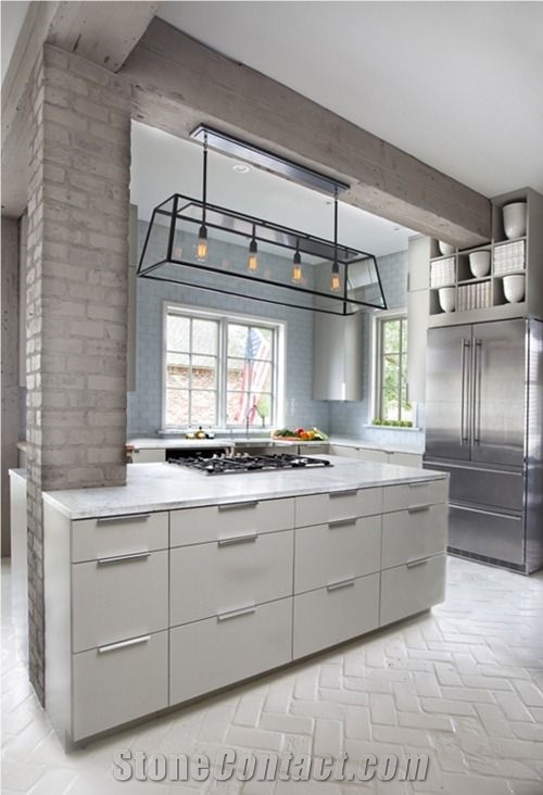 Kitchen-Counter Top Upgrade,A Cozy Kitchen with Easy-Care Countertop,With the Look Of Natural Stone, Minus the Maintenance