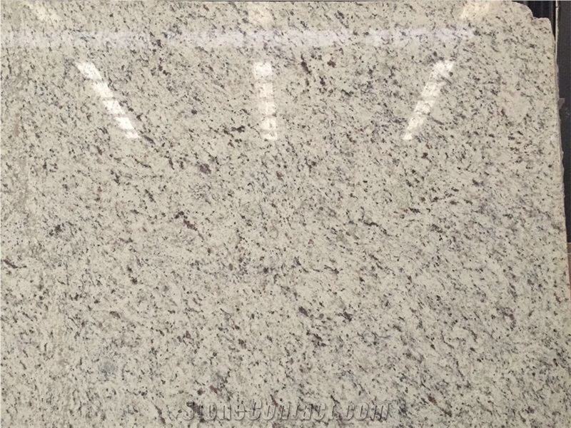 Branco Caravelas Granite Slab, Brazil White Granite