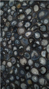 Extra Quality Blue Agate,Blue Semi Precious Slabs