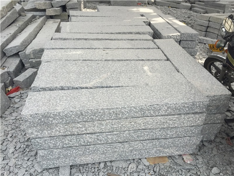 G603 Grey Granite Palisade,All Sides Pineapple Palisade