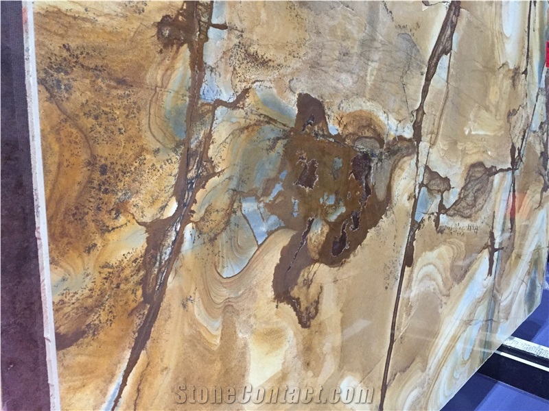 Palomino Gold Quartzite, Stone Wood Quartzite, Palomino Quartzite Slabs & Tiles