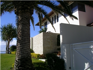 Pure White Natural Quartzite Cultured Stone,Corner Stone