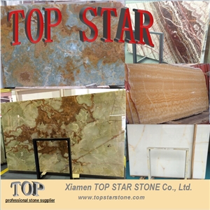 Natural Stone Onyx Slab Cheap Price Translucent Onix Marmol
