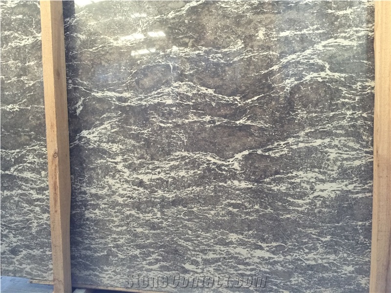 New Leopard Brown Marble Slabs & Tiles