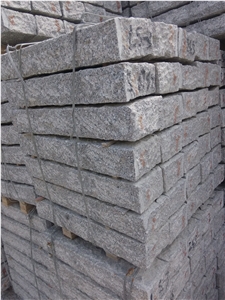 Brown and Grey Granite Curb,Curbstone,Kerbs,Kerbstone,Side Stone