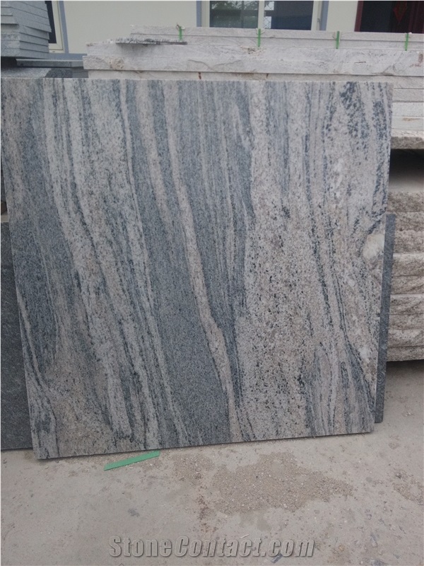G302 Wood Grain Granite Sea Wave Grey Granite Slabs