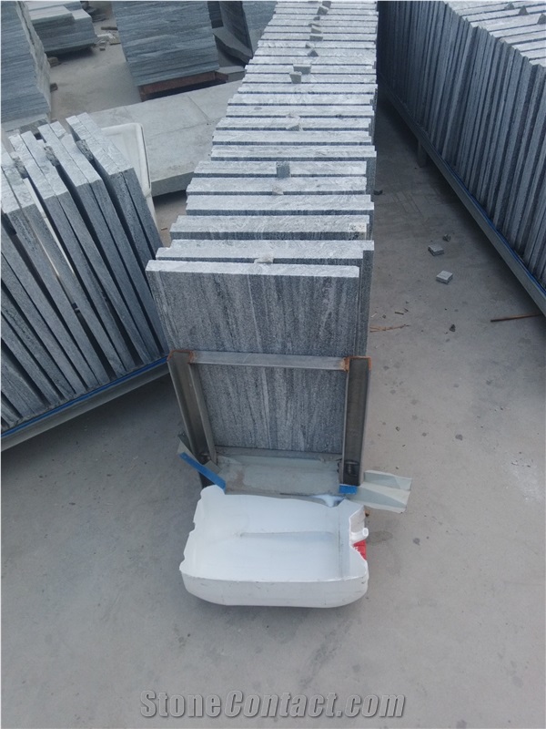 G302 Wood Grain Granite Sea Wave Grey Granite Slabs