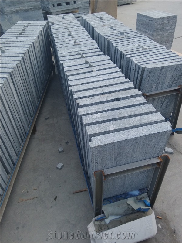 G302 Wood Grain Granite Sea Wave Grey Granite Slabs