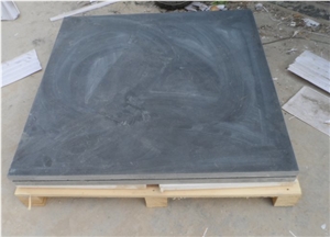 China Black Limestone, Henan Black Limestone Tile & Slab