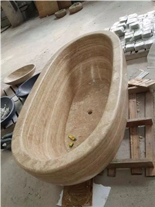 Beige Travertine Bathtubs, Travetine Bath Tubs