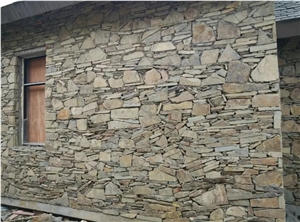 China Beige Quartzite Castle Rock Stone Cube Stone, Masonry Walling Stone, Culture Stone Wall Castle Stone Wall