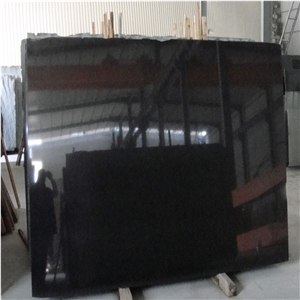 China Nero Assoluto Granite Slab Cut to Size Tile ,Shanxi Black Granite
