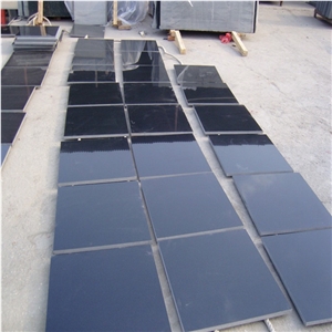 China Nero Assoluto Granite Slab Cut to Size Tile ,Shanxi Black Granite