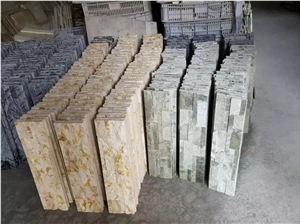 Chinese Marble Cultured Stone Panels Wall Clading
