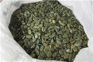Green Polished Pebble Stone Best Qualitity