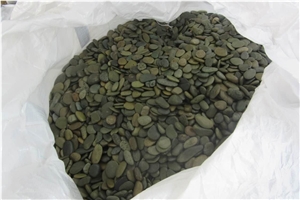Green Polished Pebble Stone Best Qualitity