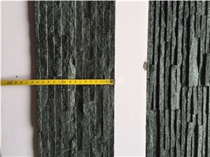 Natural Black Quartzite Cultured Stone for Wall Clading Flooring Tiles Natural Black Quartzite Cultured Stone for Wall Clading Flooring Tiles