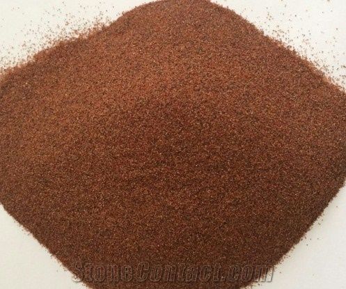 Red Garnet Sand 80mesh #100 for Medalion Water Jet Cutting