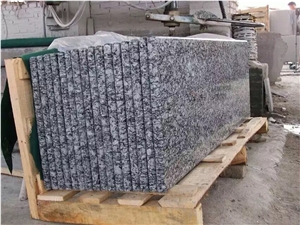Sea Wave Flower Granite Spray White Granite Tiles & Slabs