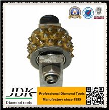 30 Tips Diamond Bush Hammer Roller for Stone Lichi Surface Finishing