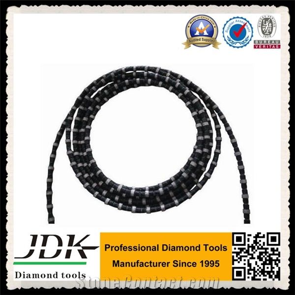 Diamond Wire Saw for Reinforced Concrete, Diamond Wire Rope for Concrete Cutting, Diamond Wire, Diamond Rope, Diamond Cable, Rubber Diamond Wire