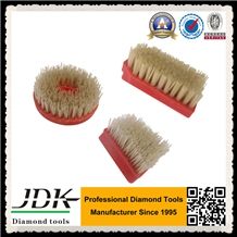 Hot Sale L140 Fickert Type, Frankfurt Type, and Round Type Diamond Antique Abrasive Brush for Stone Grinding with Good Quality