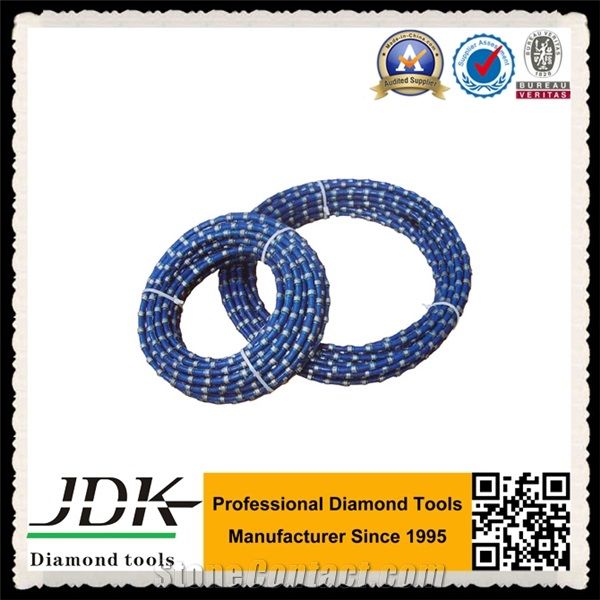 Plastic Diamond Wire Saw for Stone Profiling, Diamond Wire, Diamond Rope, Diamond Cable, Sinter Diamond Wire for Stone Cutting, Wire Saw for Granite